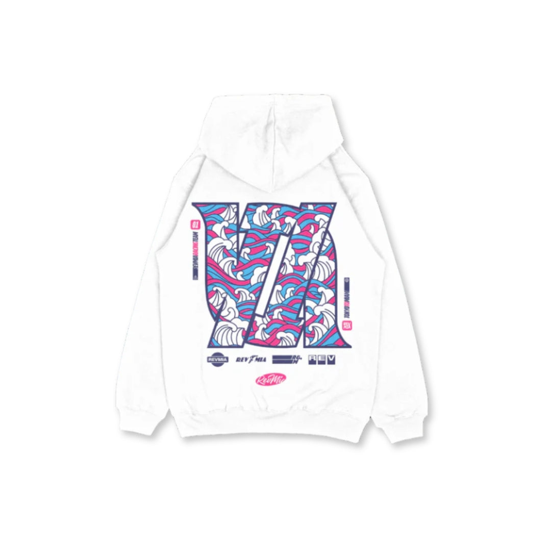Haven Car Club Miami South Beach Hoodie White