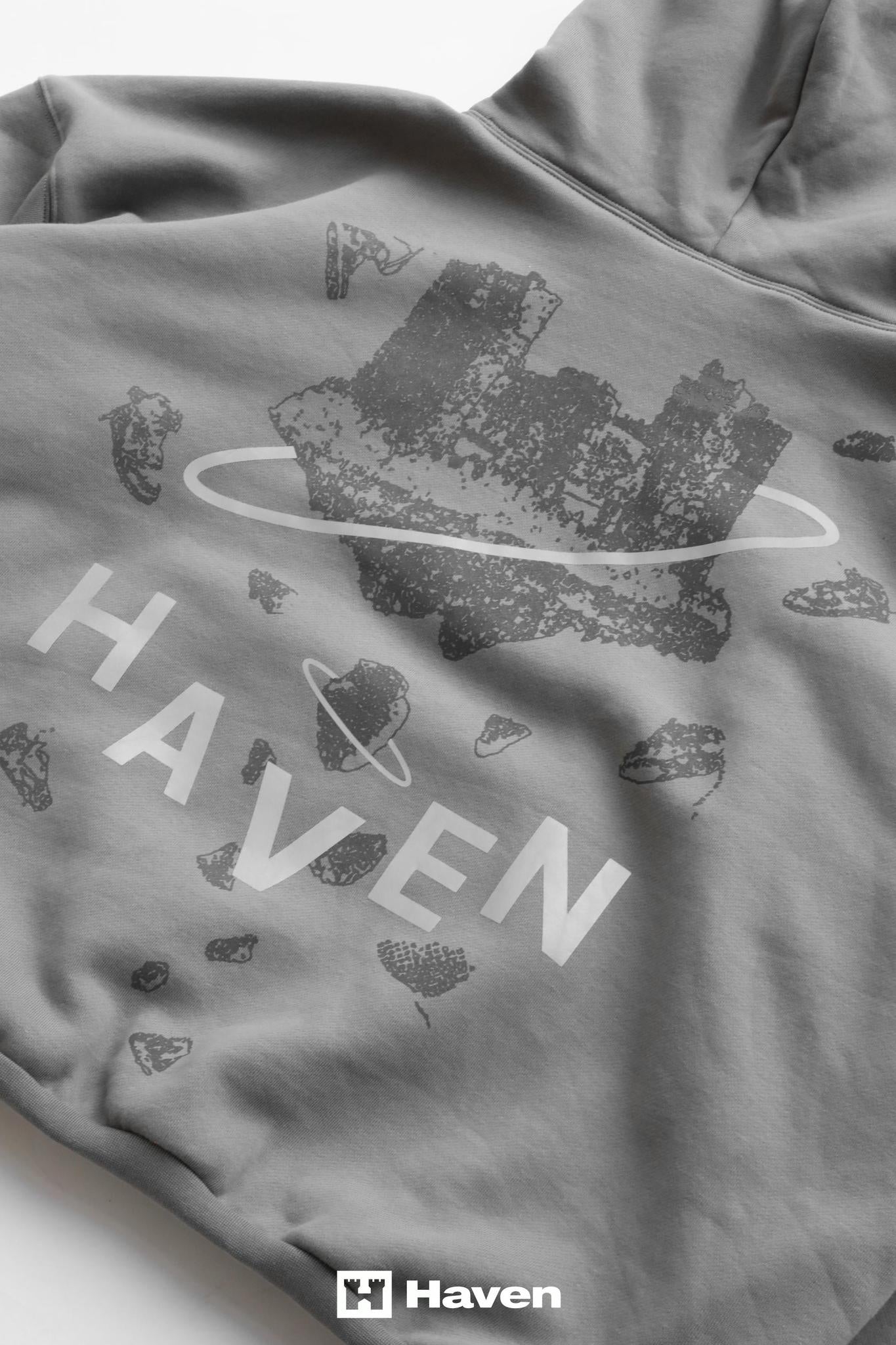Haven DALLAS Hoodie God Grey