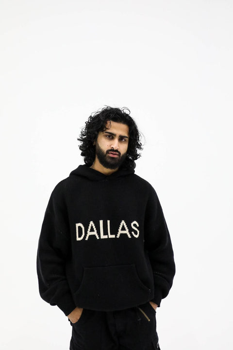 Haven DALLAS Knit Hoodie Black