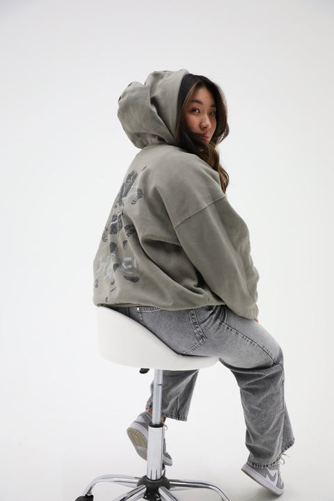 Haven DALLAS Hoodie Stone Grey