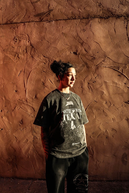 HAVEN TEXAS T-SHIRT WASHED BLACK