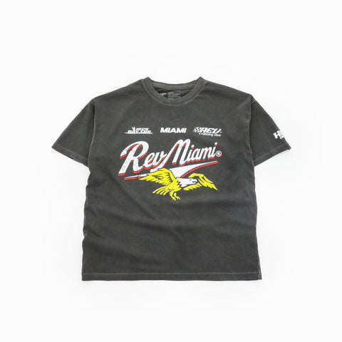 Haven Car Club Miami Eagle T-Shirt Black