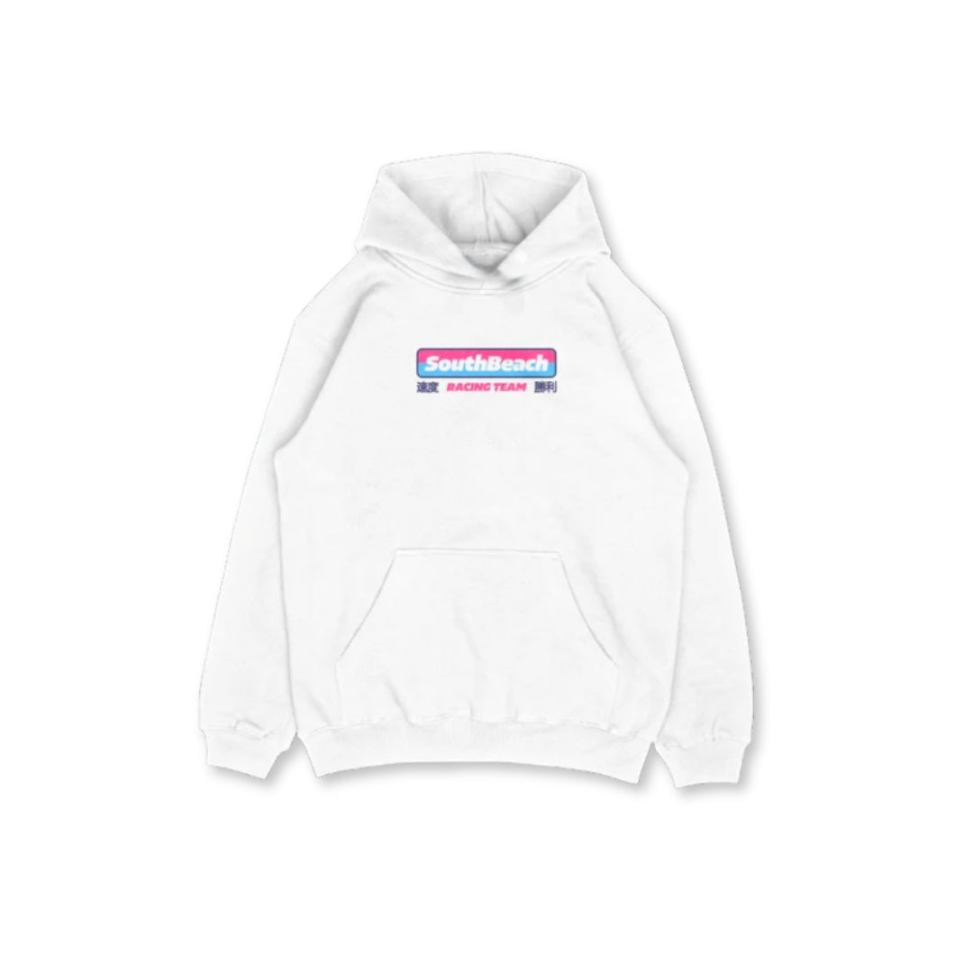 Haven Car Club Miami South Beach Hoodie White