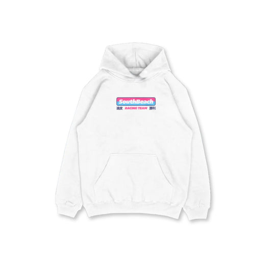 Haven Car Club Miami South Beach Hoodie White