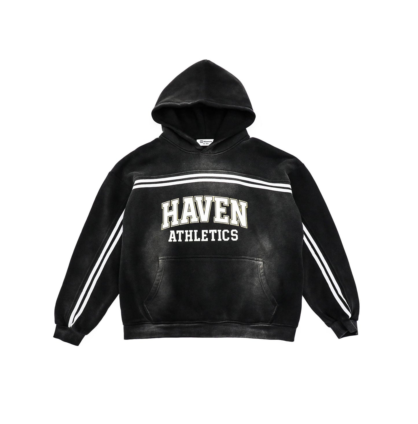 HAVEN ATHLETICS FOOTBALL CLUB HOODIE BLACK