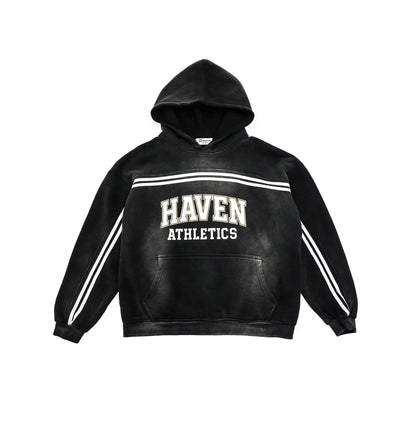 HAVEN ATHLETICS FOOTBALL CLUB HOODIE BLACK