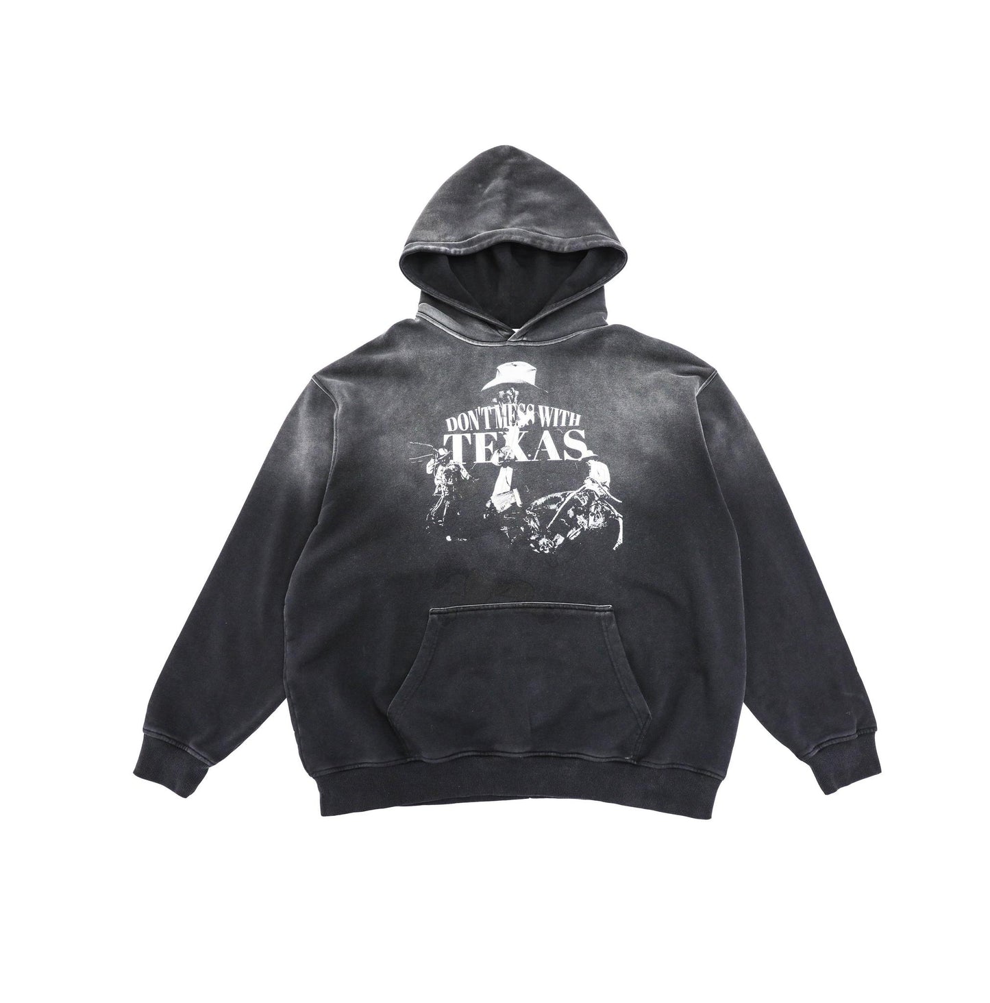 HAVEN TEXAS HOODIE WASHED BLACK (PRE-ORDER)