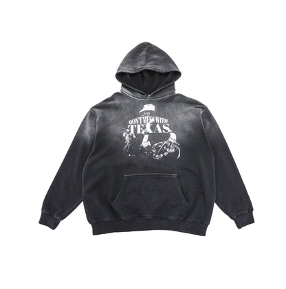 HAVEN TEXAS HOODIE WASHED BLACK (PRE-ORDER)