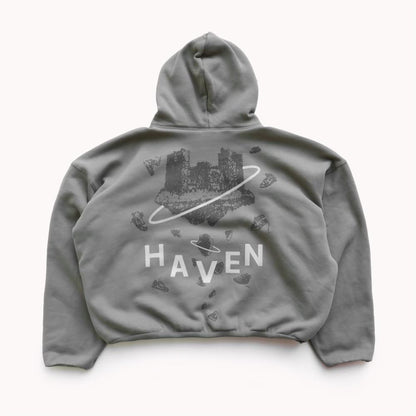 Haven DALLAS Hoodie God Grey